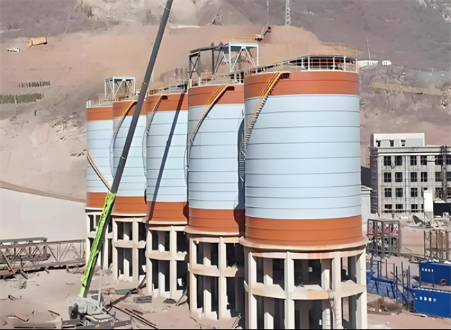 九龙高架钢板仓